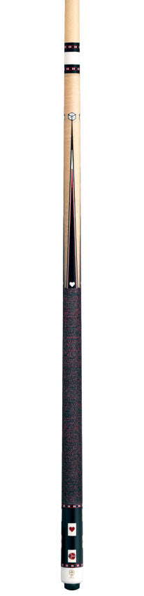 McDermott MCD50J 50th Anniversary Series Pool Cue Curly Maple with Ebony Points and all Maple Shaft and Commemorative 1x1 Case