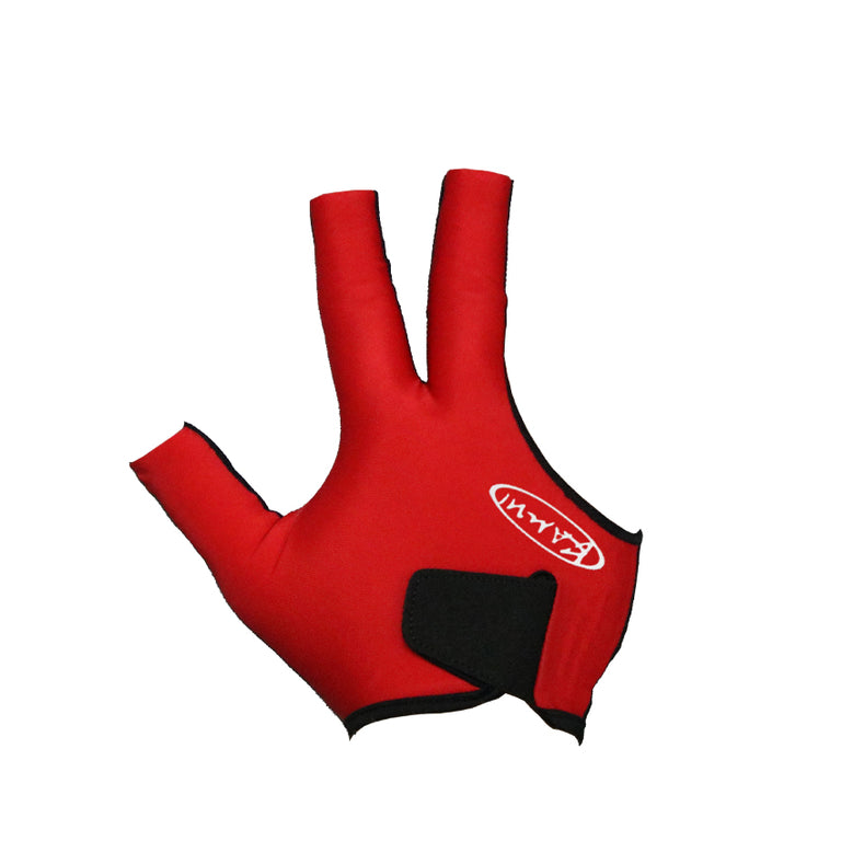 Kamui Quick Dry Red Billiard Glove - Right Hand