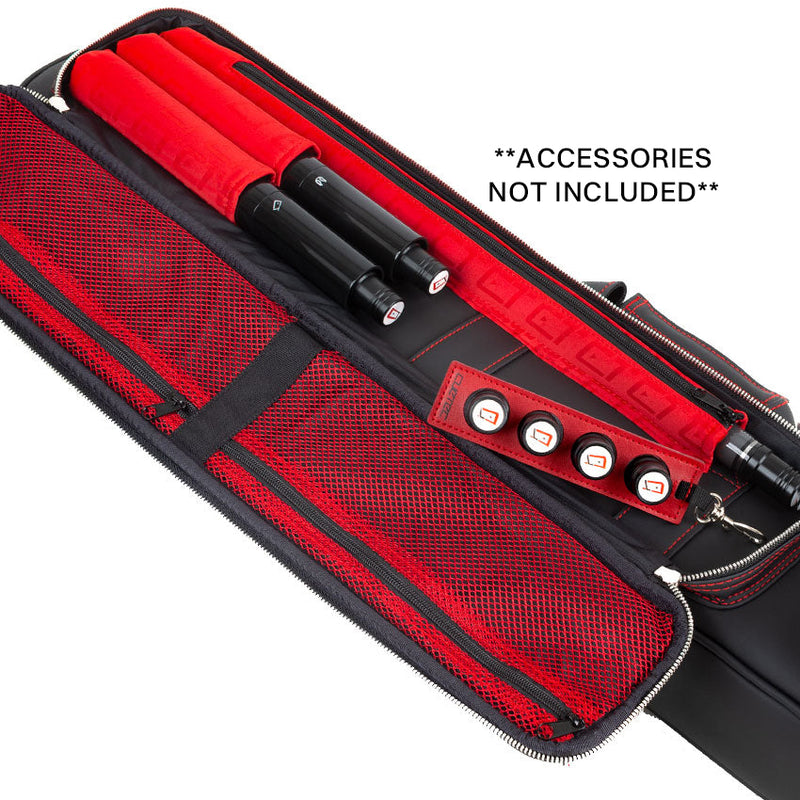 Cuetec Pro Line 4x8 Soft Pool Cue Case - Black