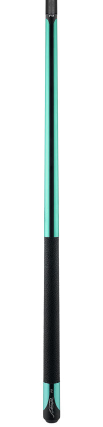 Predator P3 Teal Pool Cue with Luxe Leather Wrap - Uni-loc