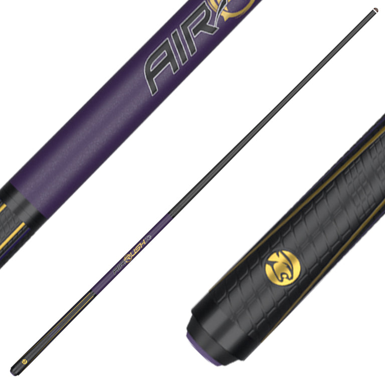 Predator AIR Rush Metallic Purple Jump Cue - Sport Wrap