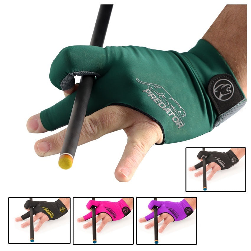 Predator Second Skin Pool Cue Gloves - Left Hand