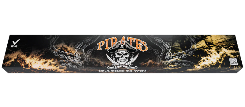 EVO Pirate Golden Plunder No Wrap Pool Cue Maxbing Edition
