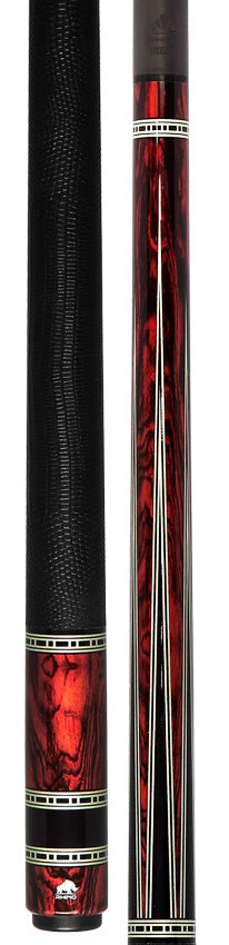 Rhino RETROCOCOLW Retro Series Carbon Pool Stick - Cocobolo with Lizard Wrap