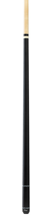 Rage RG01 Wrapless Pool Cue - Black Checkers