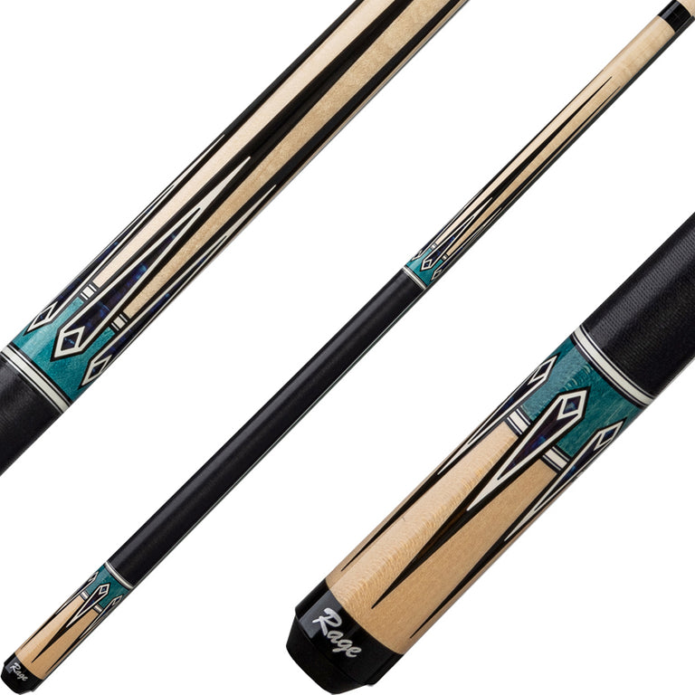 Rage RG219 Pool Cue - Blue River