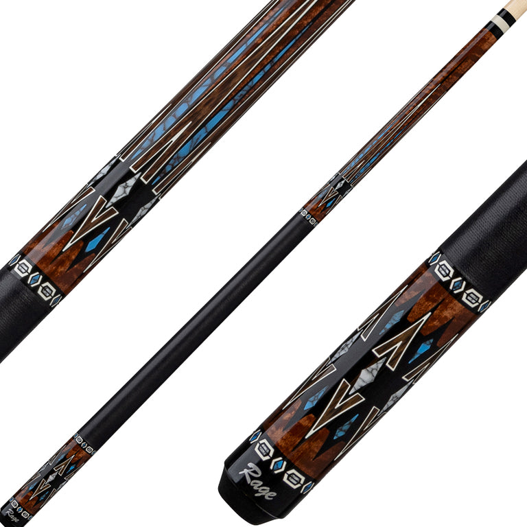 Rage RG220 Pool Cue - Almond Central