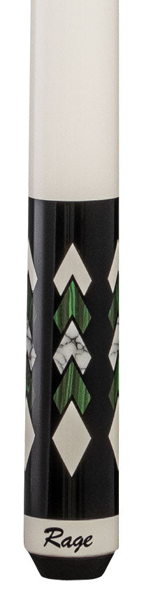 Rage RG221 Pool Cue - Green Cascades