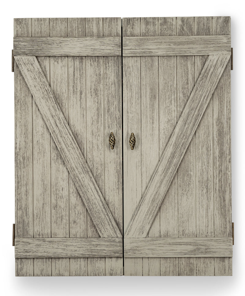Presidential Billiards Rustic Dartboard Cabinet