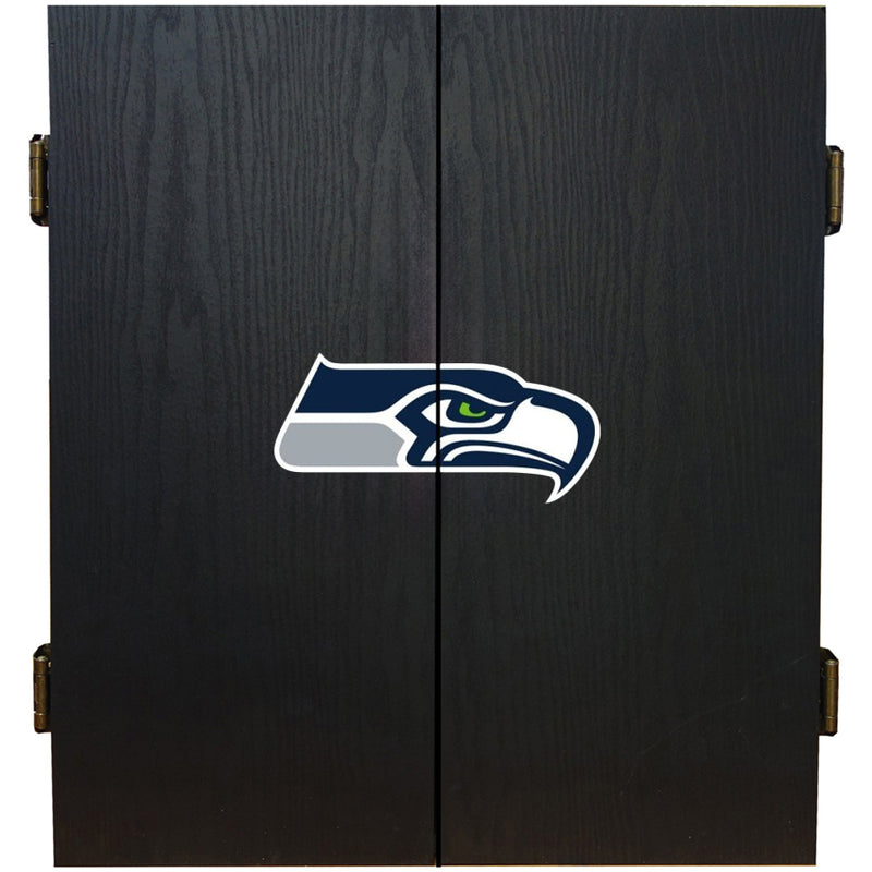 NFL Fan's Choice Dartboard Cabinet Set