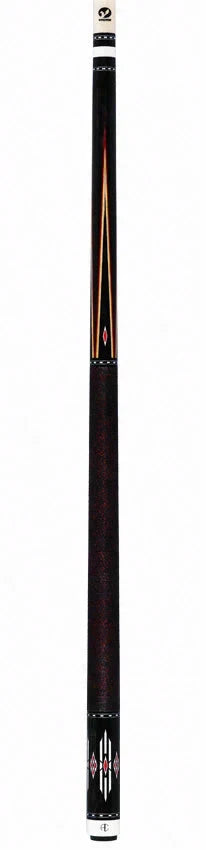 Ariel Carmeli by Viking Diamond Series Red Diamond Pool Cue with Vikore Shaft - SG-AC-RD