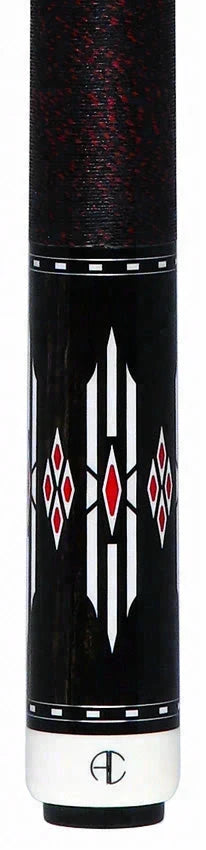Ariel Carmeli by Viking Diamond Series Red Diamond Pool Cue with Vikore Shaft - SG-AC-RD