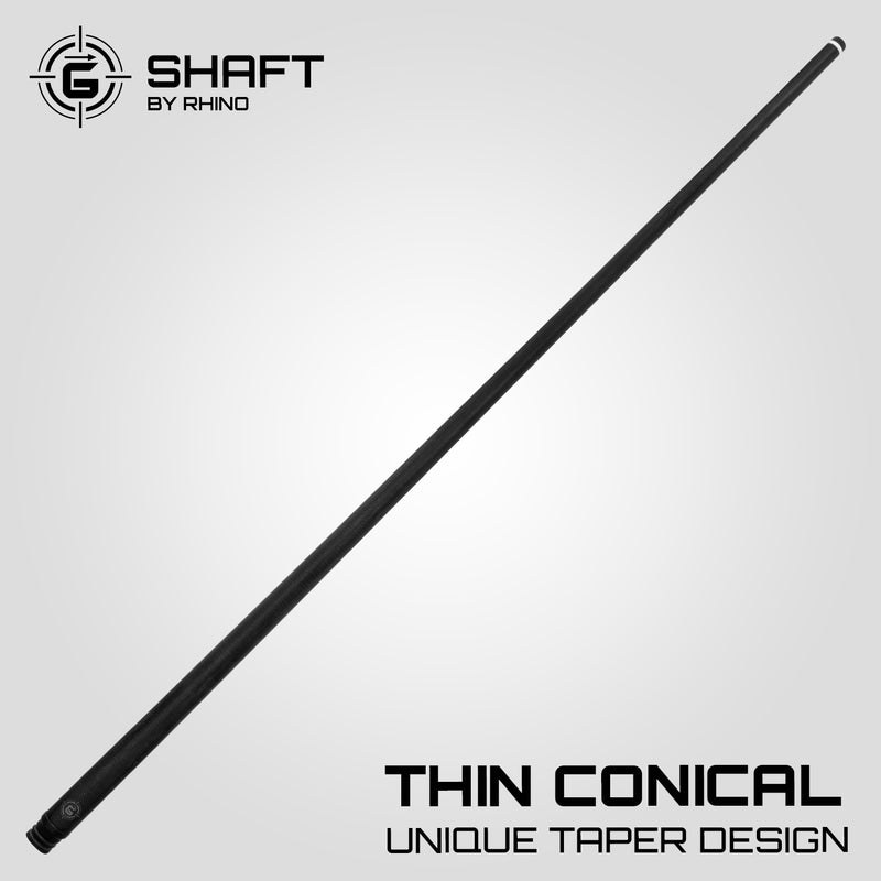 Rhino RCGWBKNW G-W Series No Wrap Pool Stick - Pale Moon Ebony