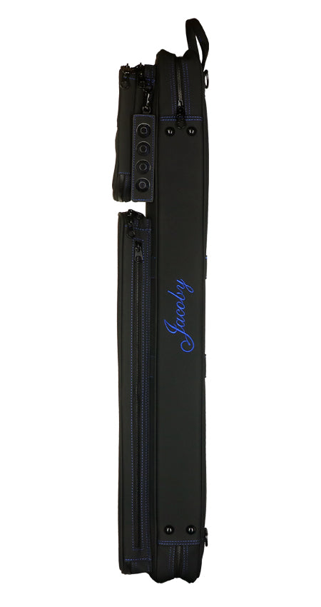 Jacoby Silver Fox 2.0 Butterfly 4x8 Soft Cue Case - Blue