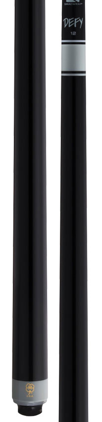 McDermott SL09 Select Series No Wrap Cue - Black Maple with Defy Shaft