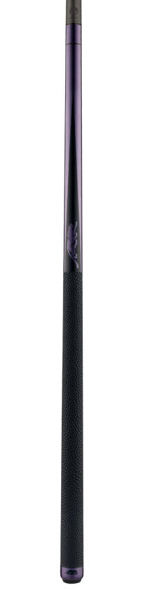 Predator SP2PUR1 Limited Edition SP2 Matte Black Forearm with Metallic Purple Points Pool Cue