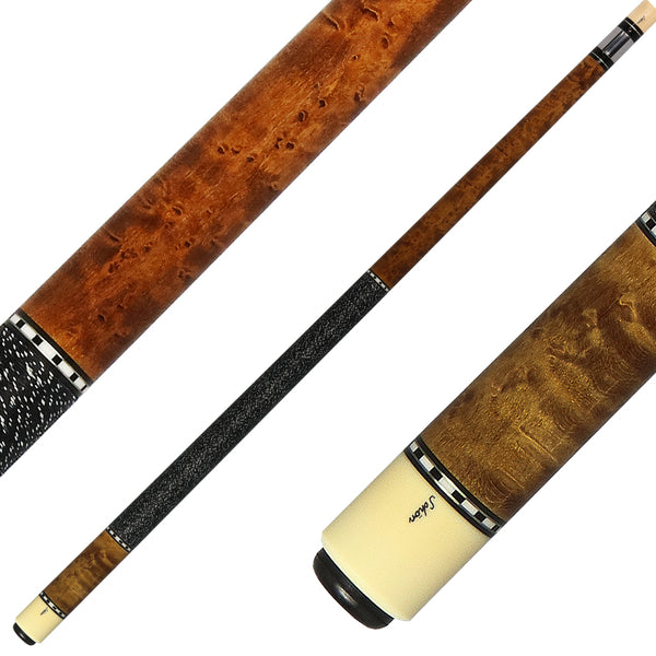 Schon STL 1 Pool Cue - Dark Stain Maple | Ozone Billiards