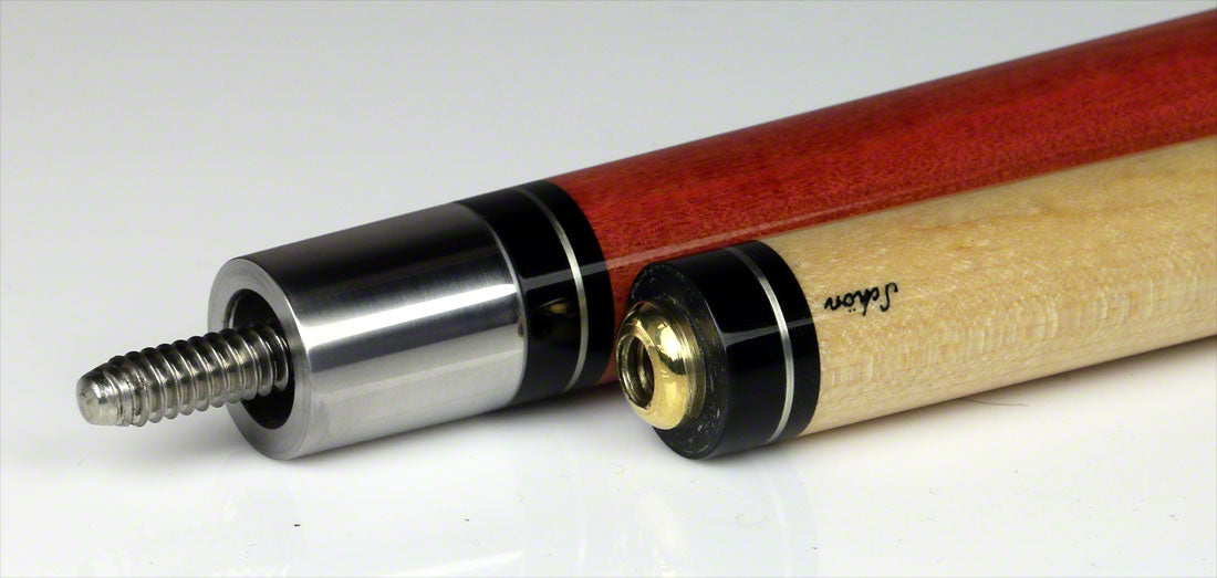 Schon STL1PI Pool Cue - Exotic Pink Ivory Wood