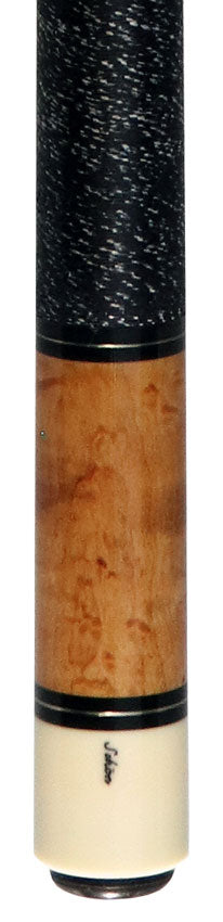 Schon STL3GRYM Pool Cue - Gray Stained with Maple Butt Sleeve