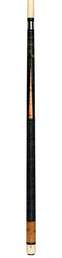 Schon STL3GRYM Pool Cue - Gray Stained with Maple Butt Sleeve