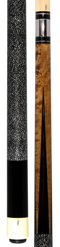 Schon STL4 Pool Cue - Dark Stained Birdseye Maple