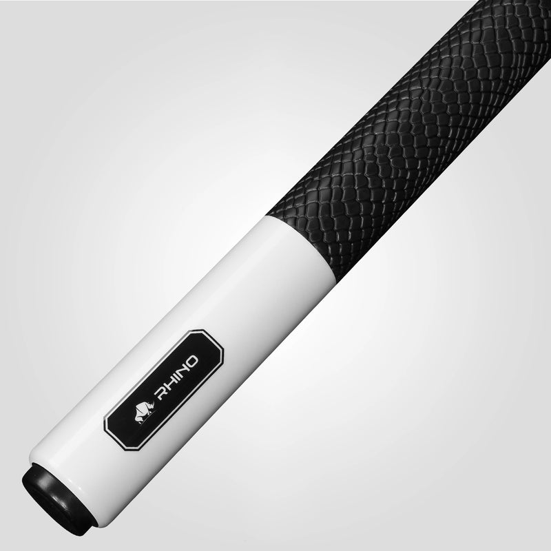 Rhino RCLUMSWWH125 Luminax Series Pool Stick with Sport Wrap - White Pearl