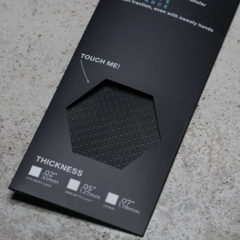 TACTiQ Performance .05 Inches Wrap Grip - Fits Most Luxe Leather Grooves