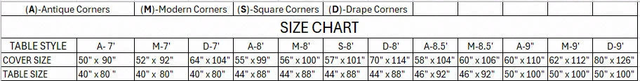 Championship Duratex Pool Table Cover