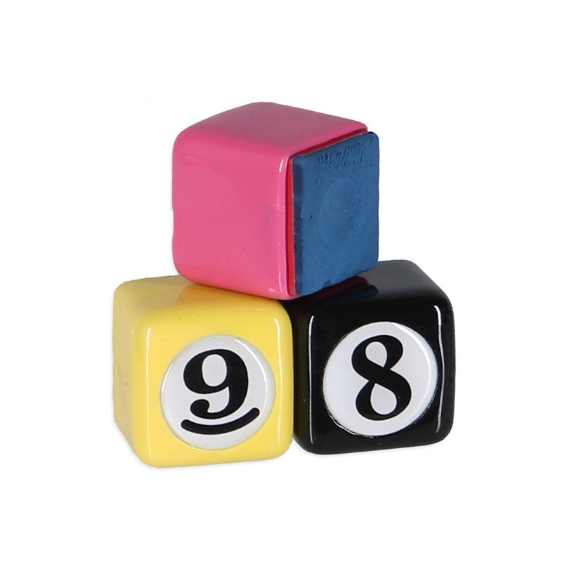 Square Chalk Holder - 8 and 9 Ball