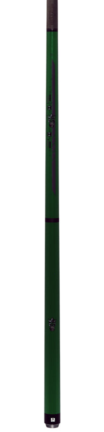 Little Monster LMBRKJMPNWGNEGG Green Egg No Wrap Break/Jump Cue with Carbon Fiber Shaft
