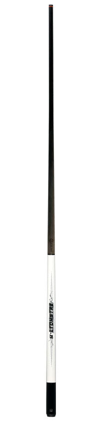 Little Monster LMJC3PWH 3 Piece Jump Cue with Carbon Fiber Shaft - Electro-Optic White