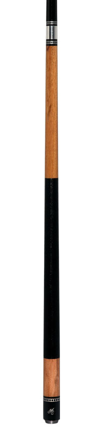 Meucci Exotic Wood Series EWSMWC Pool Cue - Marblewood with Lizard Leather Wrap and Carbon Shaft