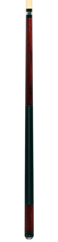 KODA KD38CO Cocobolo-Stained Zebrawood Pool Cue with Linen Wrap