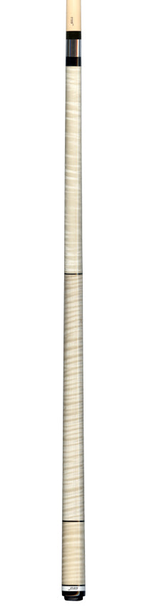 Joss Natural Curly Maple No Wrap Pool Cue - JC10-02NAT