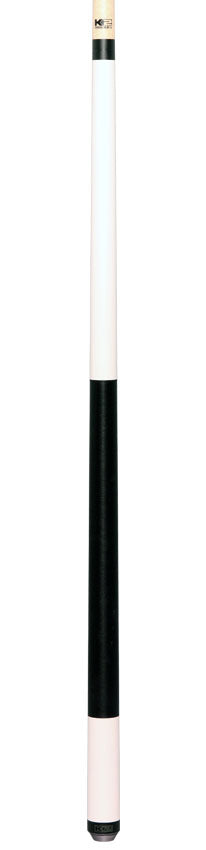 K2 KL107 Matte White Pool Cue with 12.50mm K2 LD Shaft