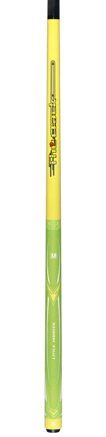 Little Monster Classic Dopamine Yellow Impact Break Cue with Carbon Fiber Shaft