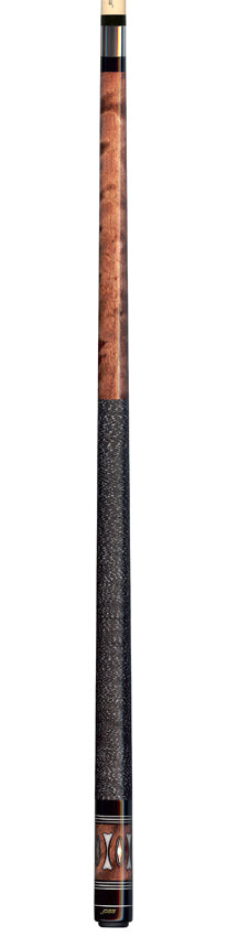 Joss Nutmeg-Stained Maple with Bone-White and Pearl Inlays Pool Cue - JC20-16