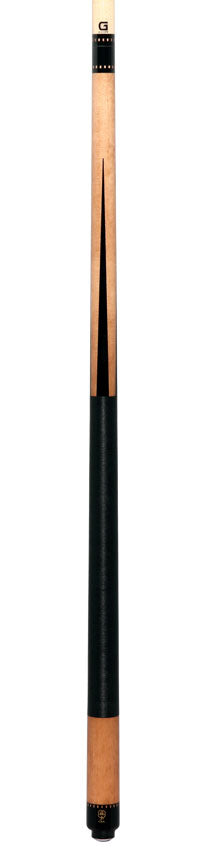 McDermott G341 G Core Series Play Cue - Natural Walnut-Stained Maple with Irish Linen Wrap