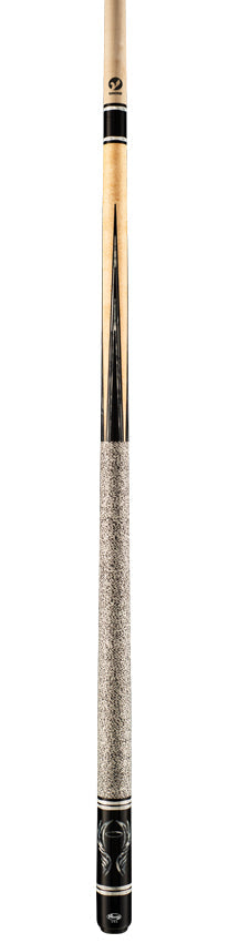 Viking OV0500 Ovation Series Play Cue - Khaki Stained Maple with Silver Pearl Angel Inlays