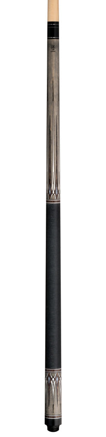 Lucky L79 Pool Cue - Gray Maple with Snakewood Graphic Points and Irish Linen Wrap