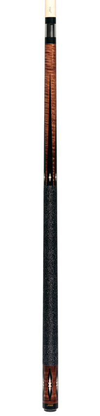 Joss Walnut-Stained Maple with Black Points Pool Cue - JC20-17