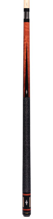 Joss Dark Stained Maple with Black Points and Pearl Inlays Pool Cue - JC20-37