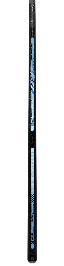 Little Monster Cyber Energy Blue No Wrap Break/Jump Cue with Carbon Fiber Shaft