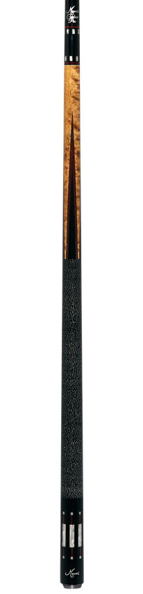 Meucci 9710 Pool Cue - Brown and Black with Carbon Pro Shaft