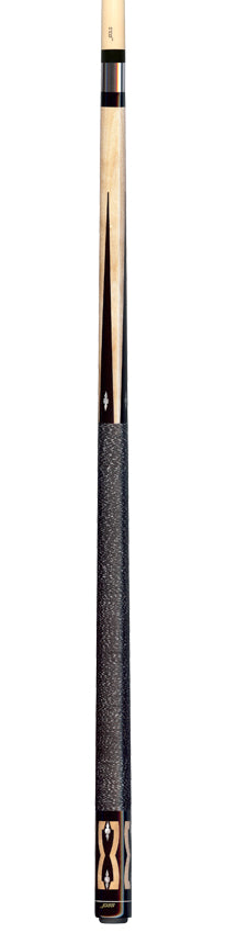 Joss Curly Maple with Black Points and Pearl Inlays Pool Cue - JC20-34