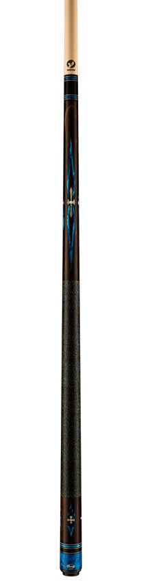 Viking IM0700 Impero Series Play Cue - West African Ebony with 24 Blue