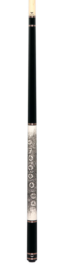 Cueroc CR-N01 Galaxy 1 Pool Cue - Dymond Ebony Wood with Ring-tailed Lizard Wrap