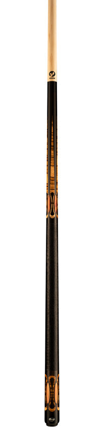 Viking OV0700 Ovation Series Ebony with Zebrawood and Tulipwood Inlays Play Cue