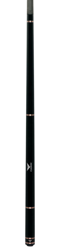 Cueroc CR-N01G Galaxy 1 No Wrap Pool Cue - Dymond Ebony Wood with Carbon Fiber Shaft