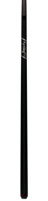 Jacoby CPCRD Game Changer Series Carbon with Blood Jasper Ring Play Cue with 12.70mm Jacoby Black V4 Carbon Fiber Shaft